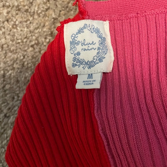 Blue rain dress- wore once for a Valentines Day dinner. - Picture 7 of 7